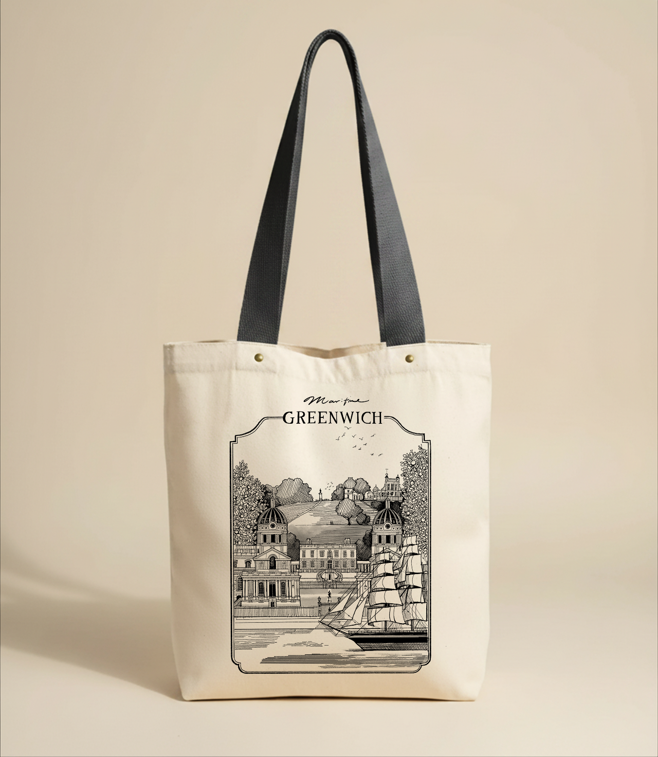 Maritime Greenwich Tote Bag