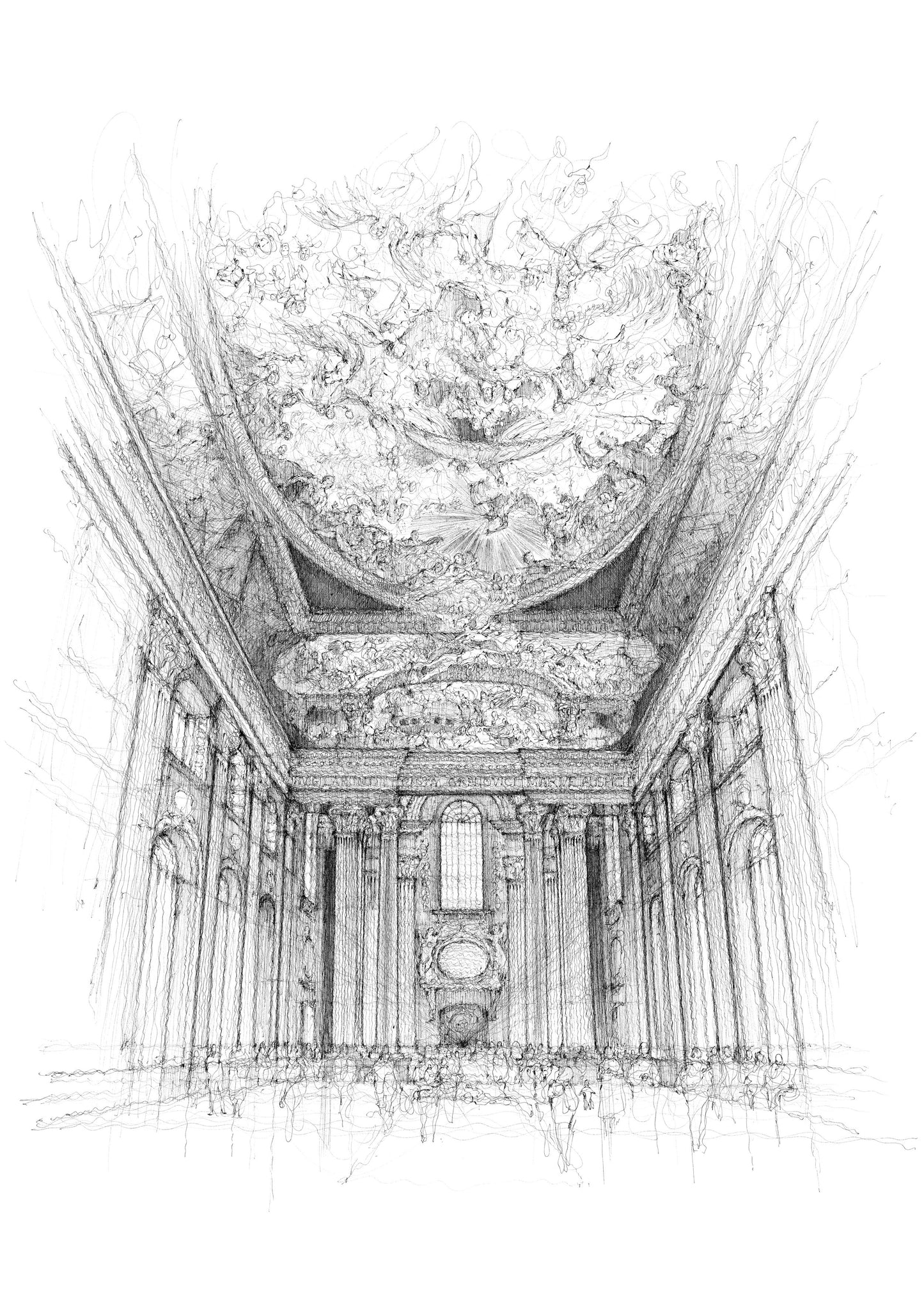 The Painted Hall Print