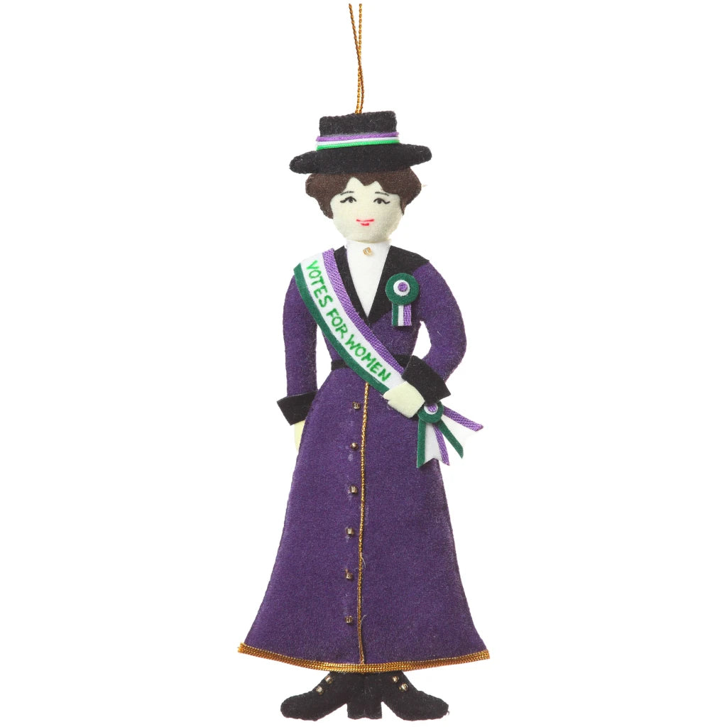 Suffragette Hanging Decoration