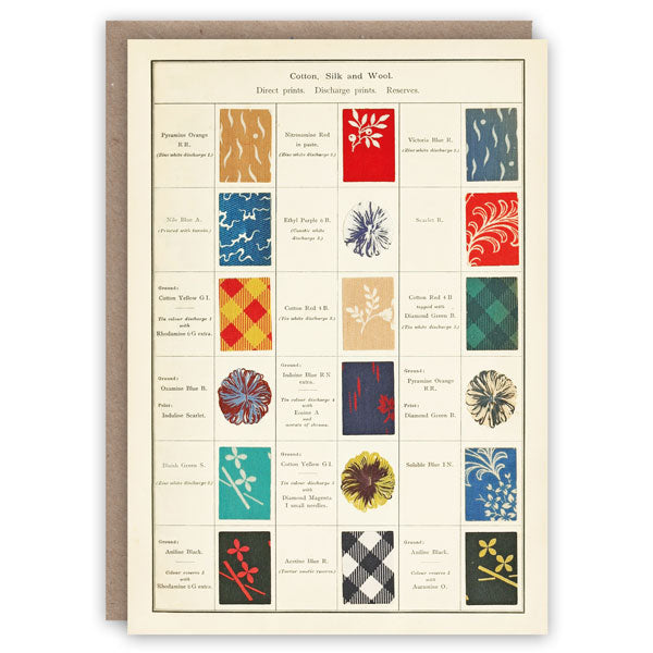 Cotton, Silk and Wool