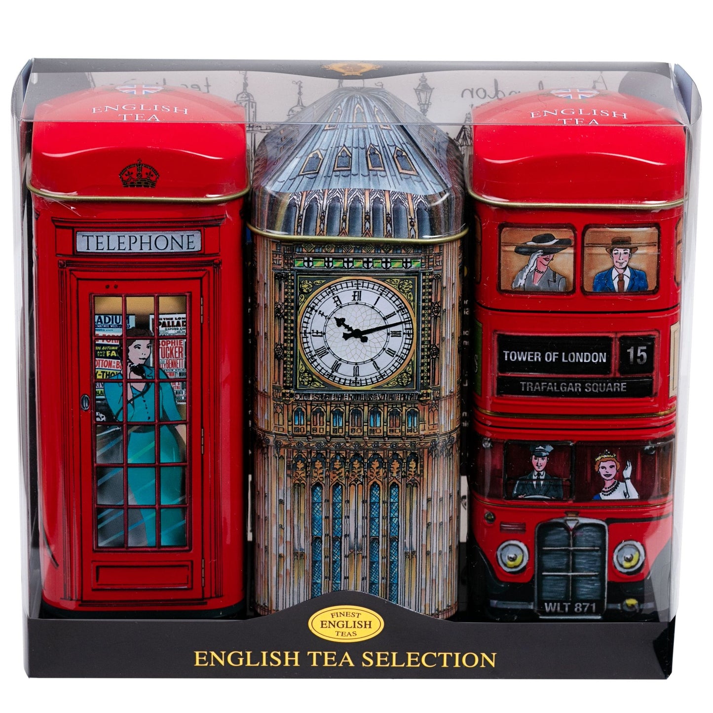 London Triple Tea Tin