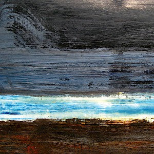 Grey Blue Umber Seascape