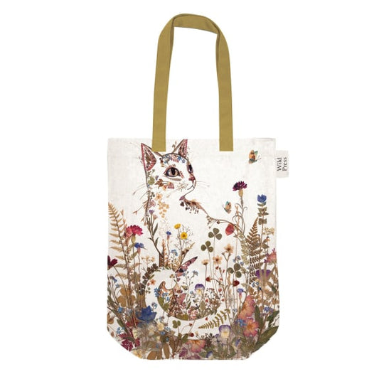 Cottage Cat Tote Bag