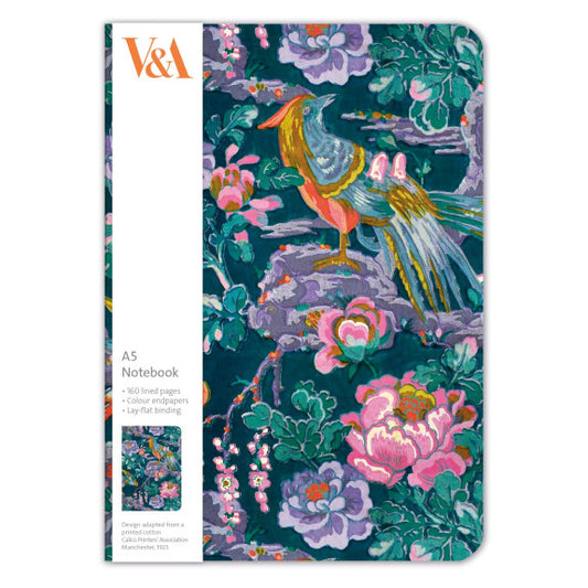 Green Chinoiserie Notebook