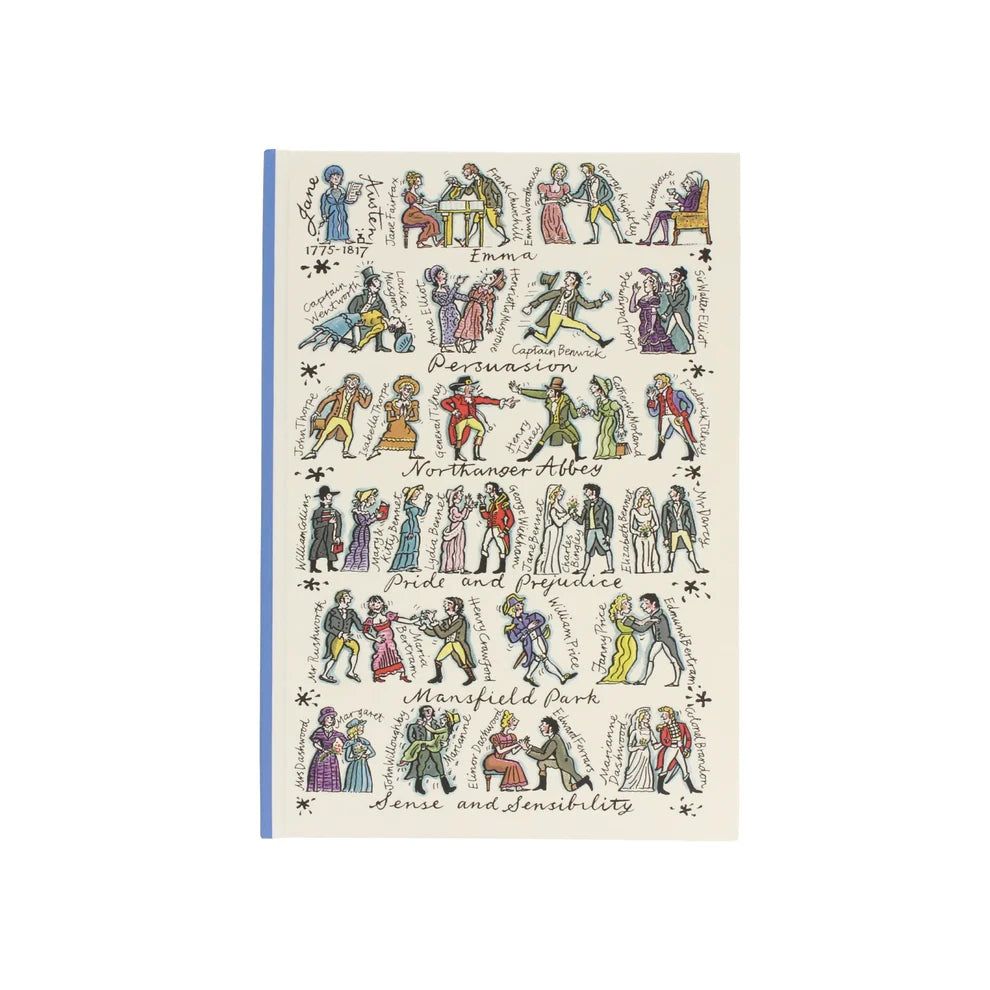 Jane Austen A5 Hardback Notebook
