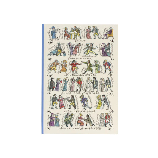 Jane Austen A5 Hardback Notebook