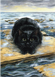 Ship's Cats Print Oskar, aka Unsinkable Sam