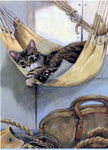 Ship's Cats Print The Cats Hammock