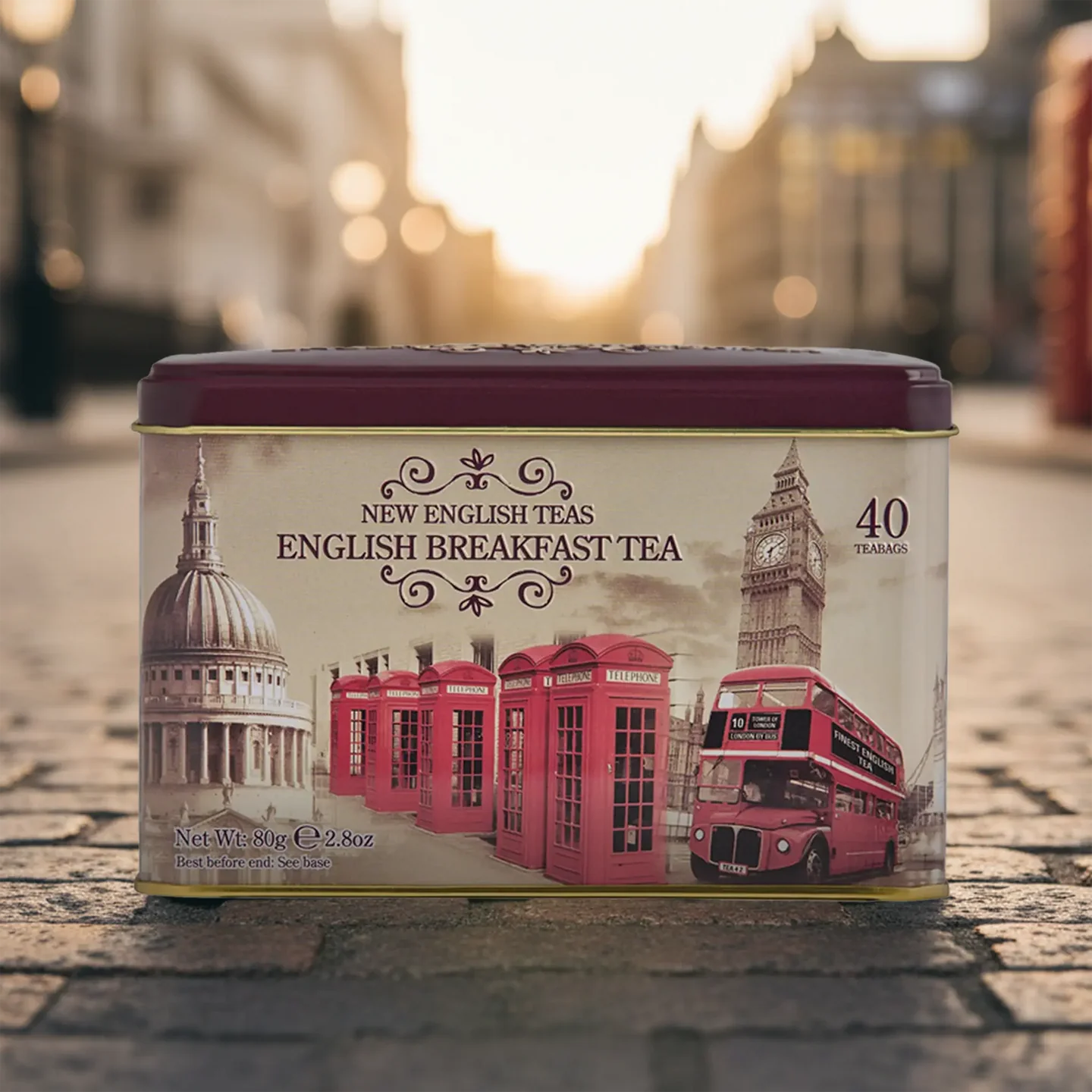 Vintage London Tea Tin