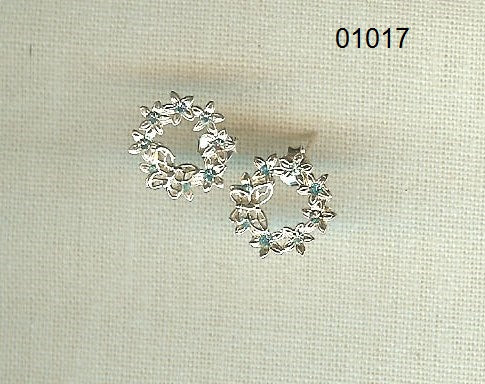 Wreath Stud Earrings