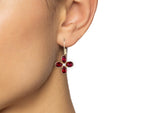 Red Drop Earrings