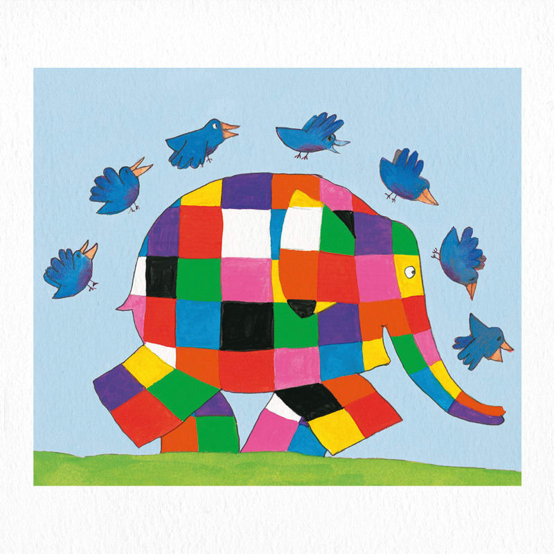 Elmer Greetings Card