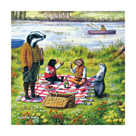 The Picnic Greetings Card