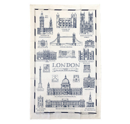 London Heritage Cotton Tea Towel