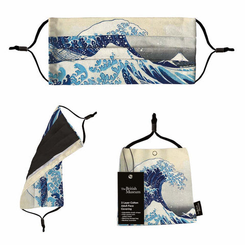 The Great Wave Face Mask
