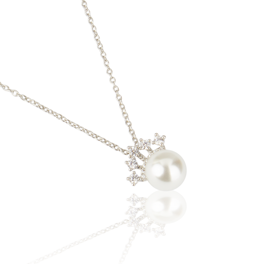 Crown Pearl Pendant