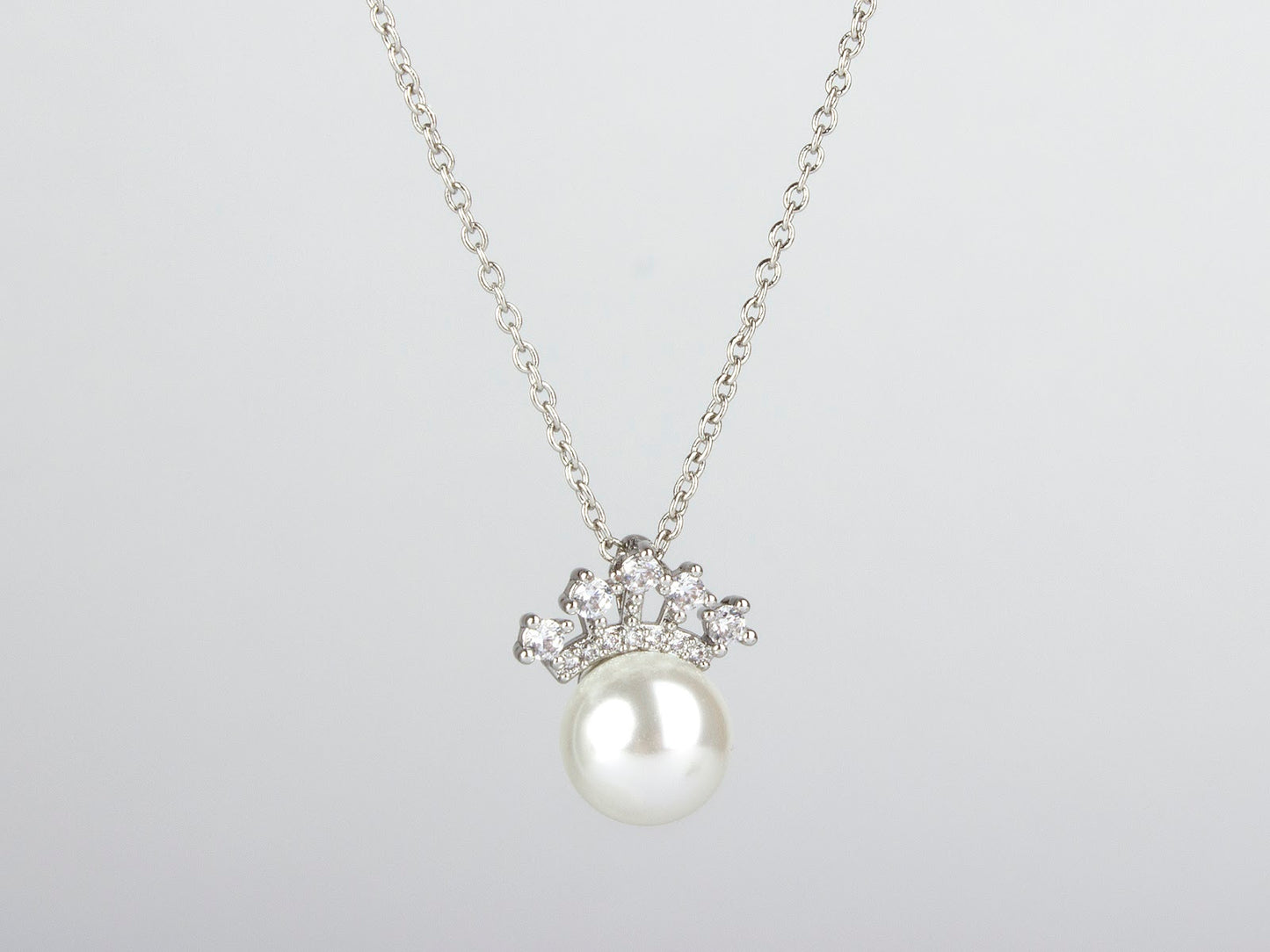 Crown Pearl Pendant