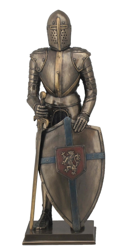 Knight with Lion Rampant Shield