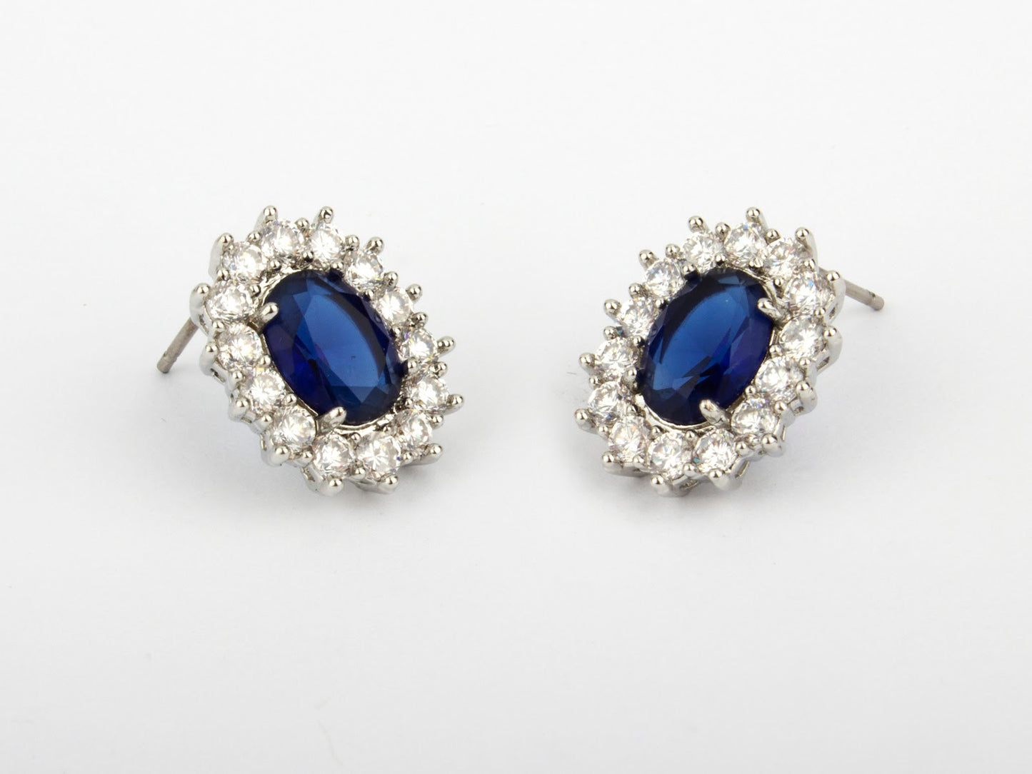 Dark Blue Earrings