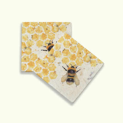 Honeycomb Bee Coasters