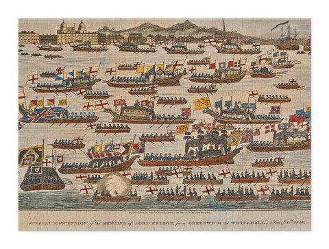 Nelson Funeral Procession Print