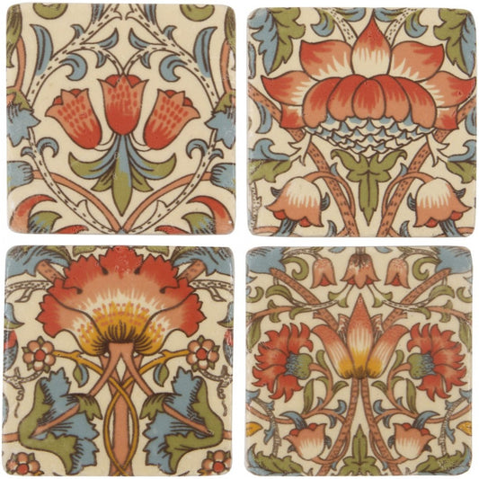 Lotus Flower Coasters