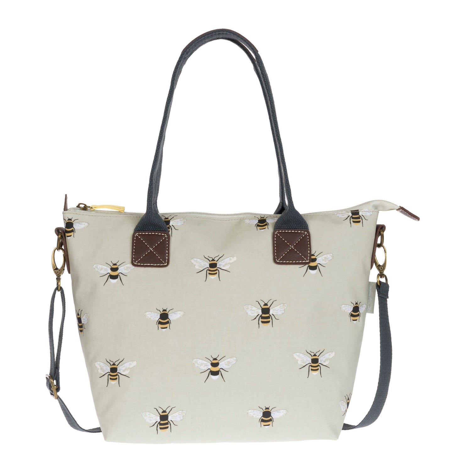 Bees Oilcloth Oundle Bag