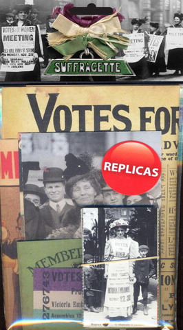 Memorabilia Pack: Suffragettes