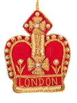 London Crown Hanging Decoration