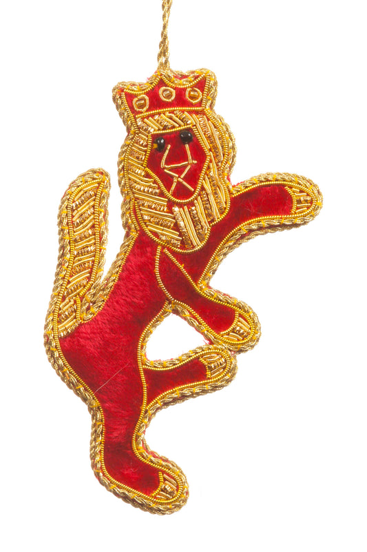 Rampant Lion Hanging Decoration