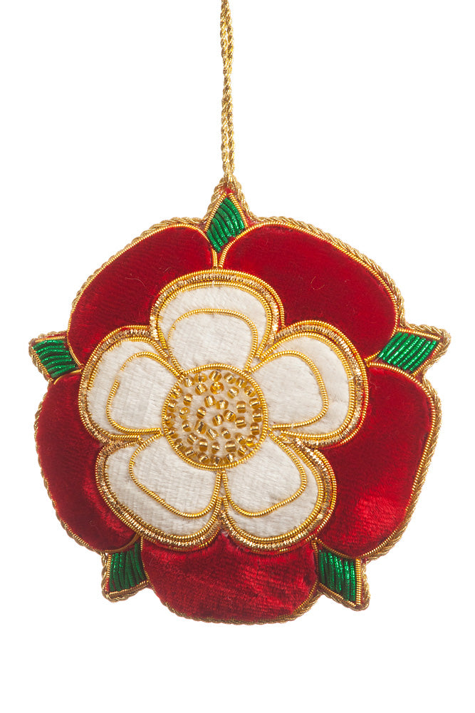 Tudor Rose Hanging Decoration