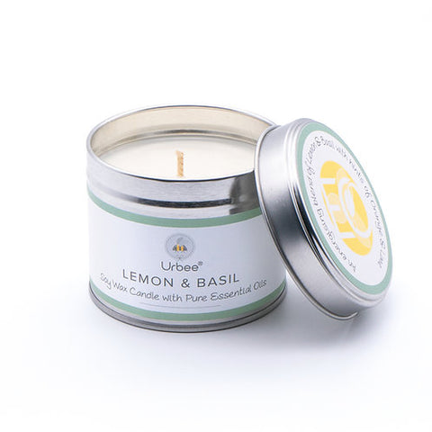 Lemon & Basil Soy Candle
