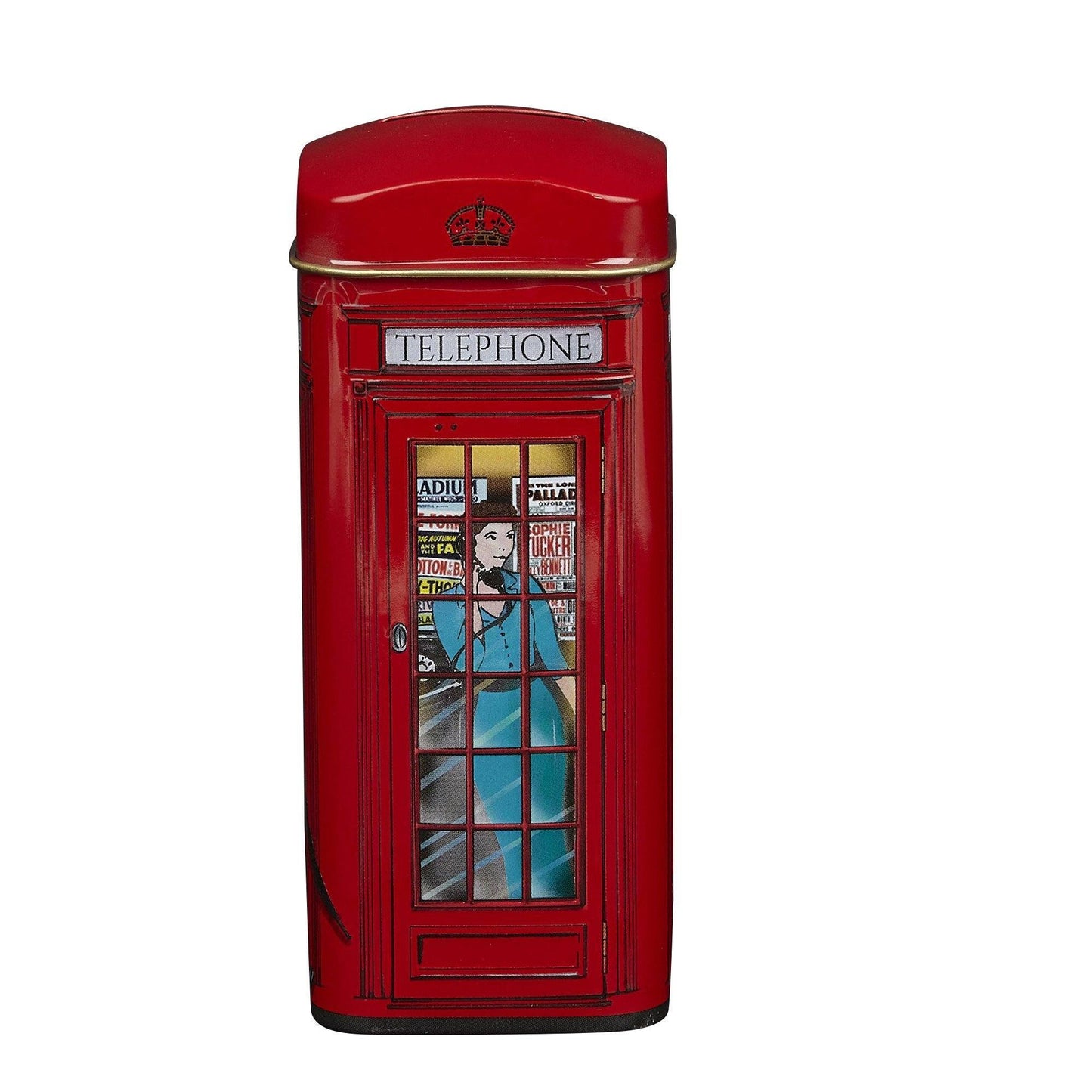 Telephone Box Tea Tin