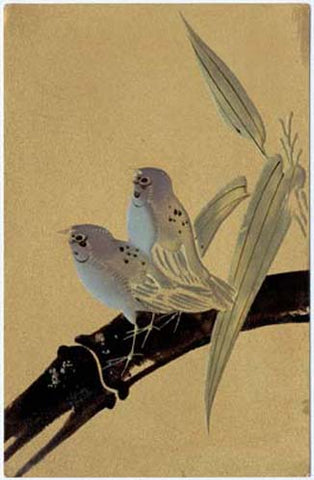 Sparrows & Bamboo