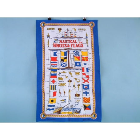 Knots & Flags Tea Towel