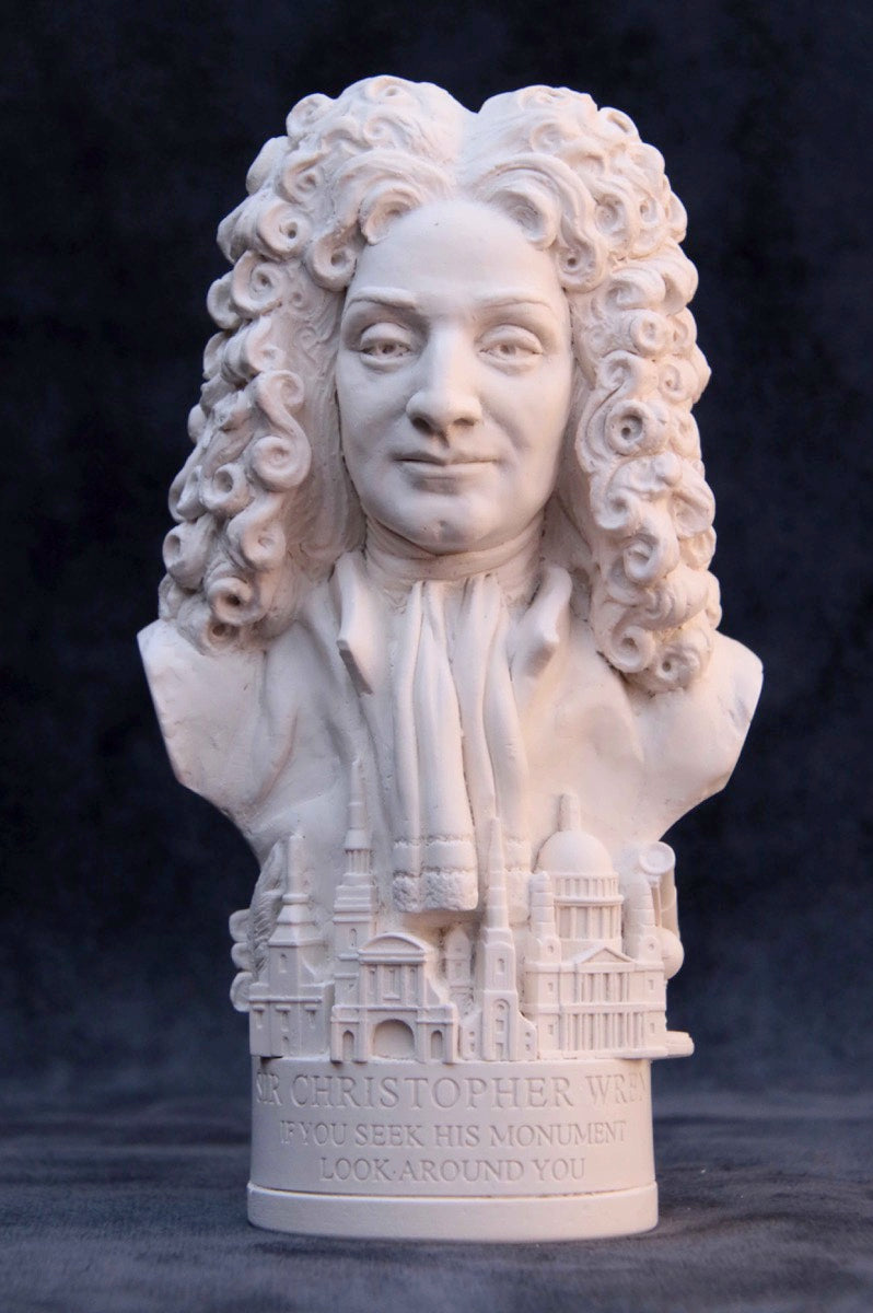 Sir Christopher Wren Bust