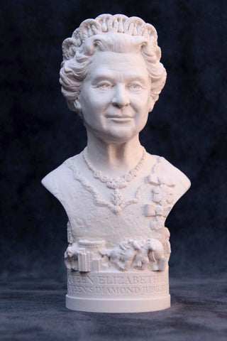 Queen Elizabeth II Bust