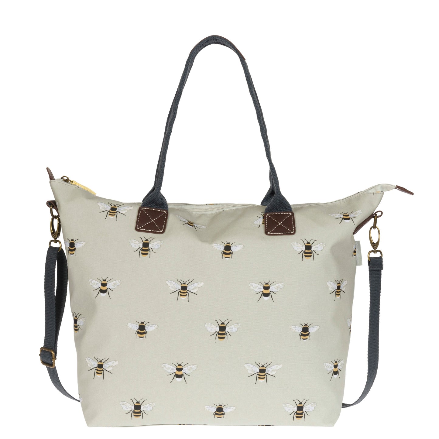 Bees Mini Oilcloth Oundle Bag